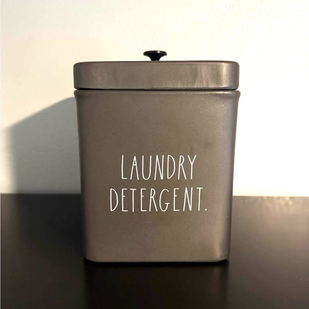 Rae Dunn Laundry Detergent Canister